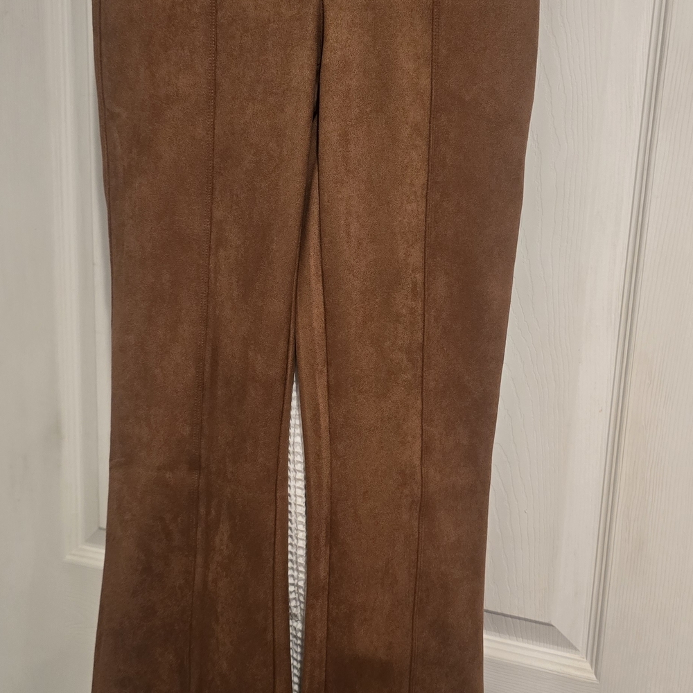 SPANX Brown Boot Cut Pants